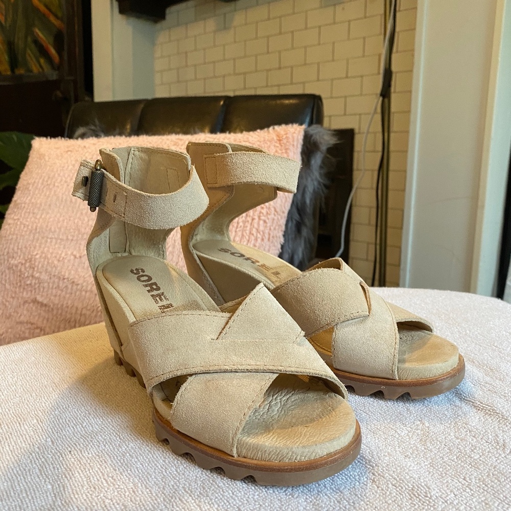 Sorel Joanie II Wedge Sandals - women 7